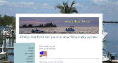 Desktop Screenshot of amy-boat-rental.com